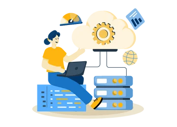 modern cloud server dashboard